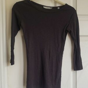 Vince Gray Long Sleeve Top